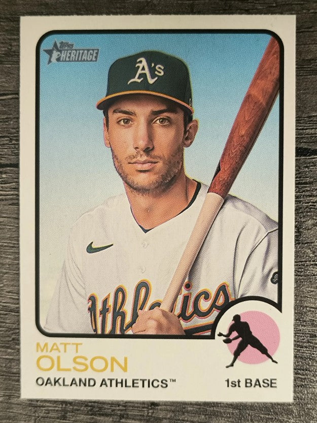 2022 Topps Heritage #48 Matt Olson