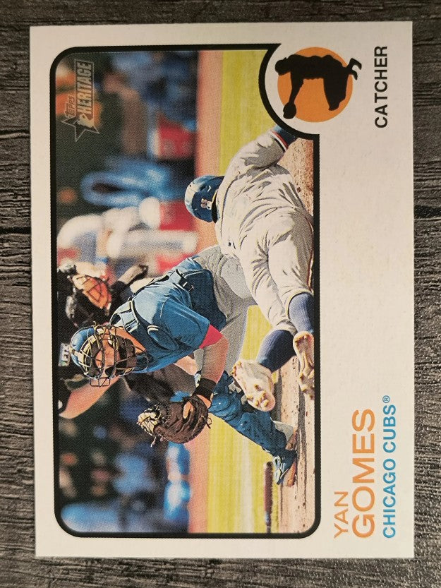 2022 Topps Heritage #301 Yan Gomes