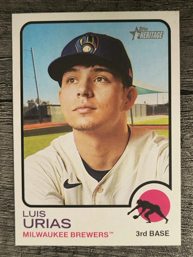 2022 Topps Heritage #7 Luis Urias