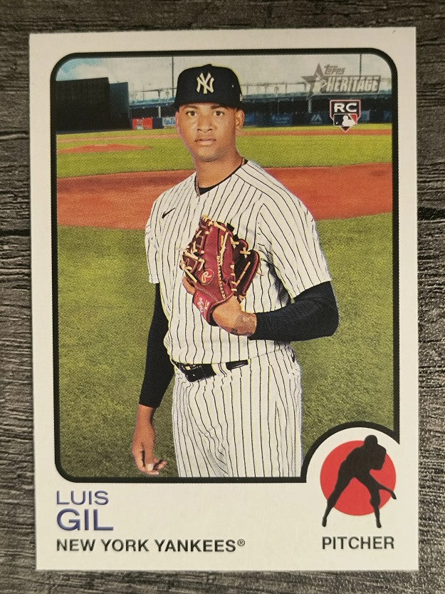 2022 Topps Heritage #373 Luis Gil RC