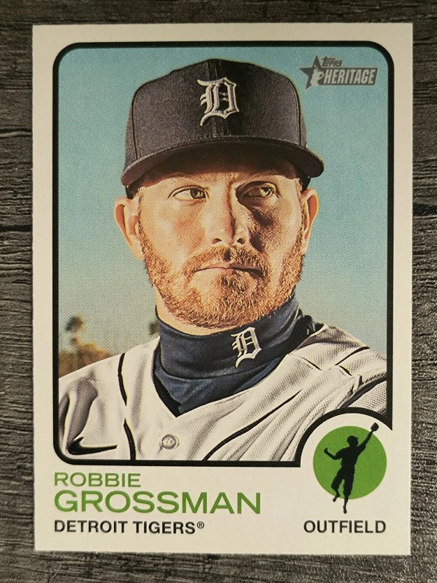 2022 Topps Heritage #58 Robbie Grossman