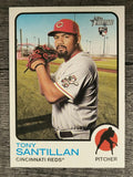 2022 Topps Heritage #214 Tony Santillan RC