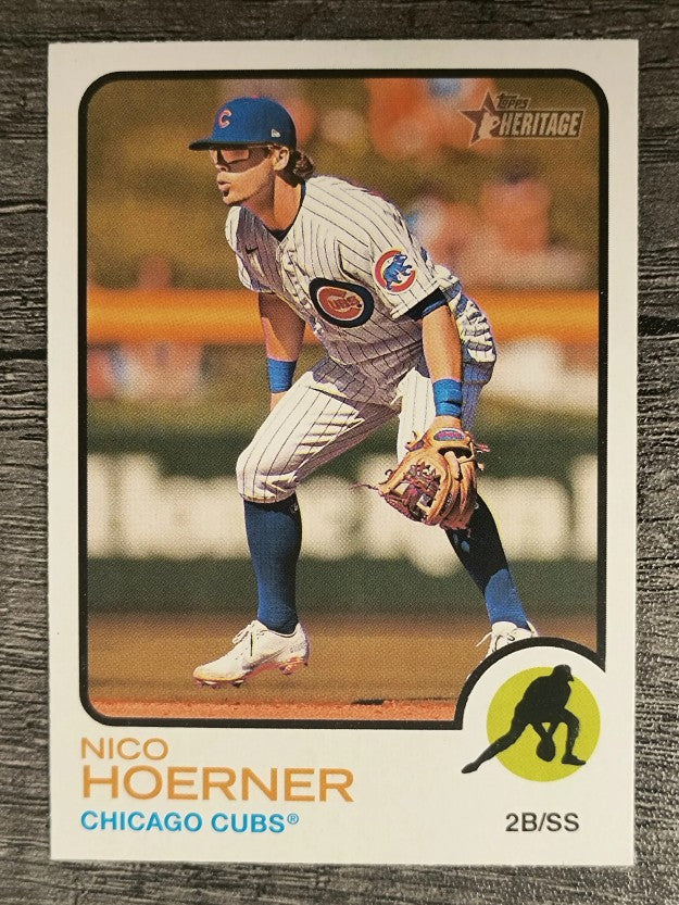 2022 Topps Heritage #309 Nico Hoerner