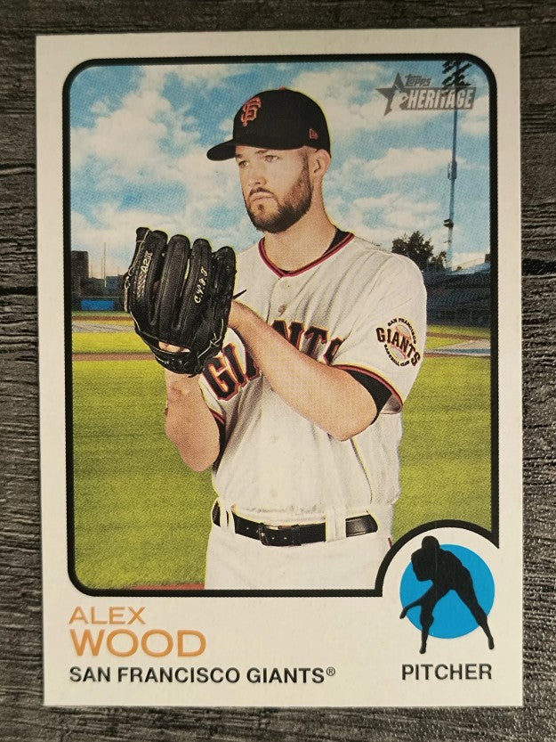 2022 Topps Heritage #290 Alex Wood