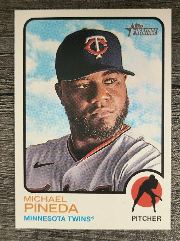 2022 Topps Heritage #395 Michael Pineda