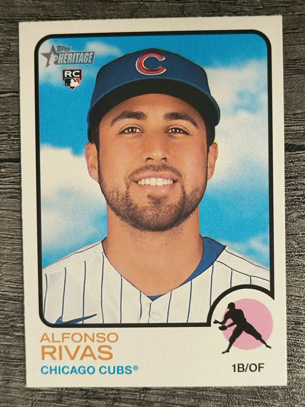 2022 Topps Heritage #69 Alfonso Rivas RC