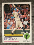 2022 Topps Heritage #156 Hunter Renfroe