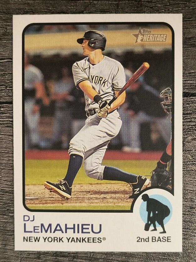 2022 Topps Heritage #169 DJ LeMahieu