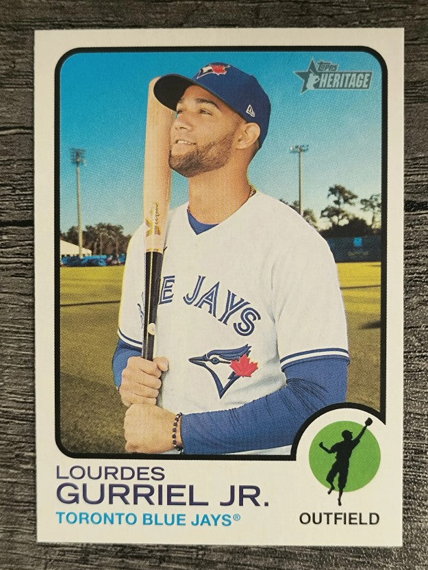 2022 Topps Heritage #371 Lourdes Gurriel Jr.