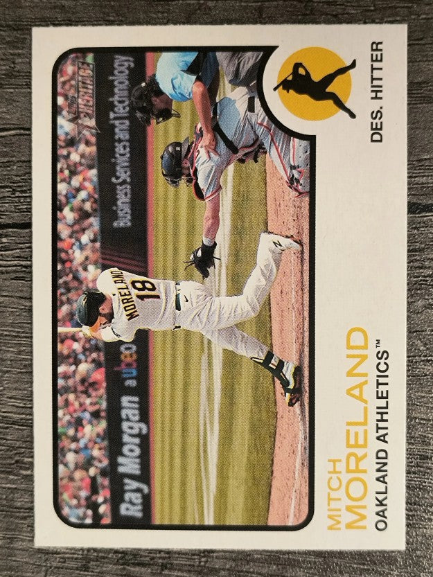 2022 Topps Heritage #118 Mitch Moreland