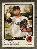 2022 Topps Heritage #270 German Marquez