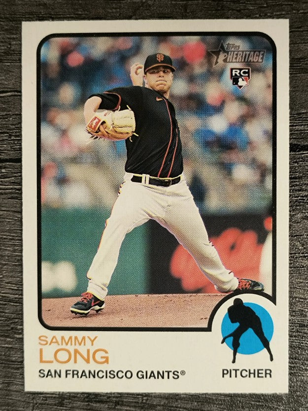 2022 Topps Heritage #379 Sammy Long RC