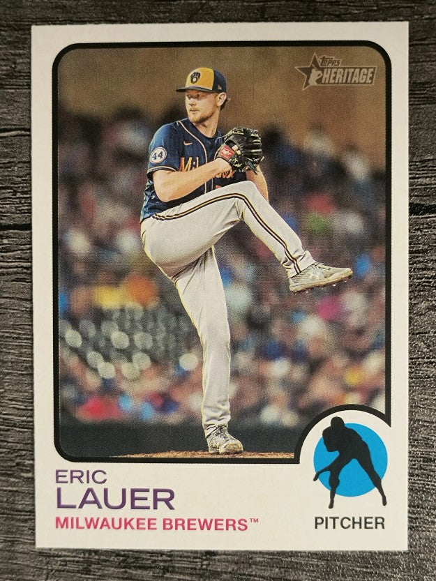 2022 Topps Heritage #336 Eric Lauer