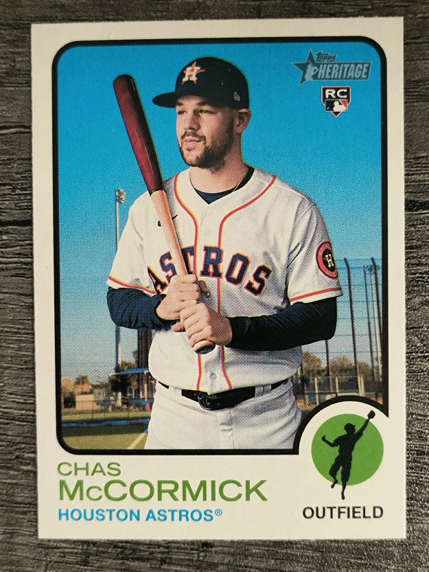 2022 Topps Heritage #182 Chas McCormick RC