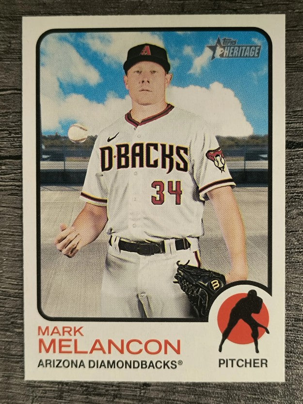 2022 Topps Heritage #234 Mark Melancon