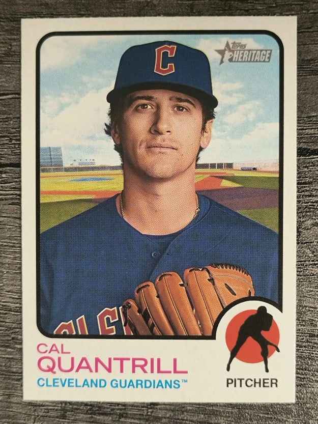 2022 Topps Heritage #51 Cal Quantrill