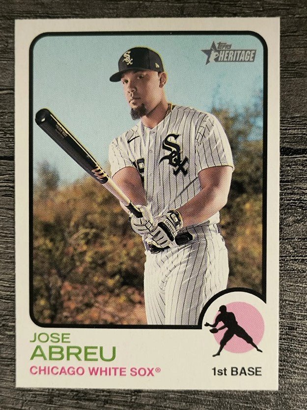 2022 Topps Heritage #84 Jose Abreu
