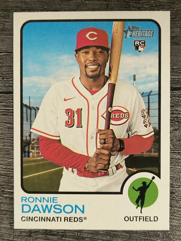 2022 Topps Heritage #217 Ronnie Dawson RC