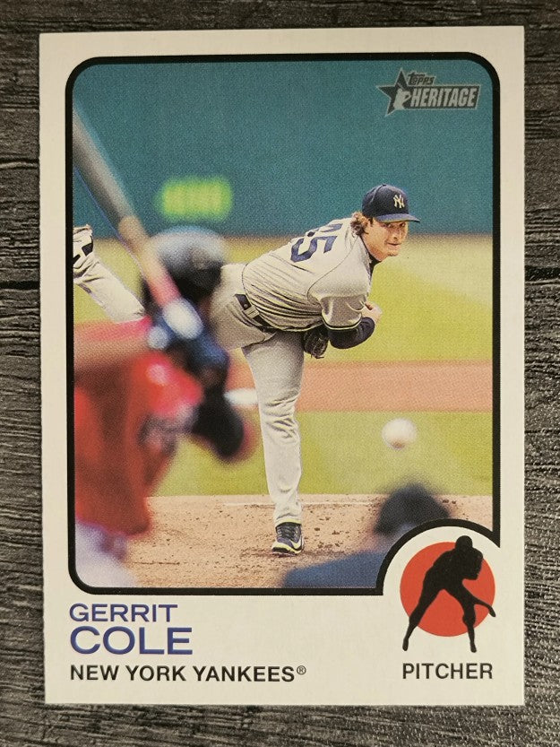 2022 Topps Heritage #166 Gerrit Cole