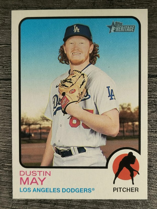 2022 Topps Heritage #35 Dustin May
