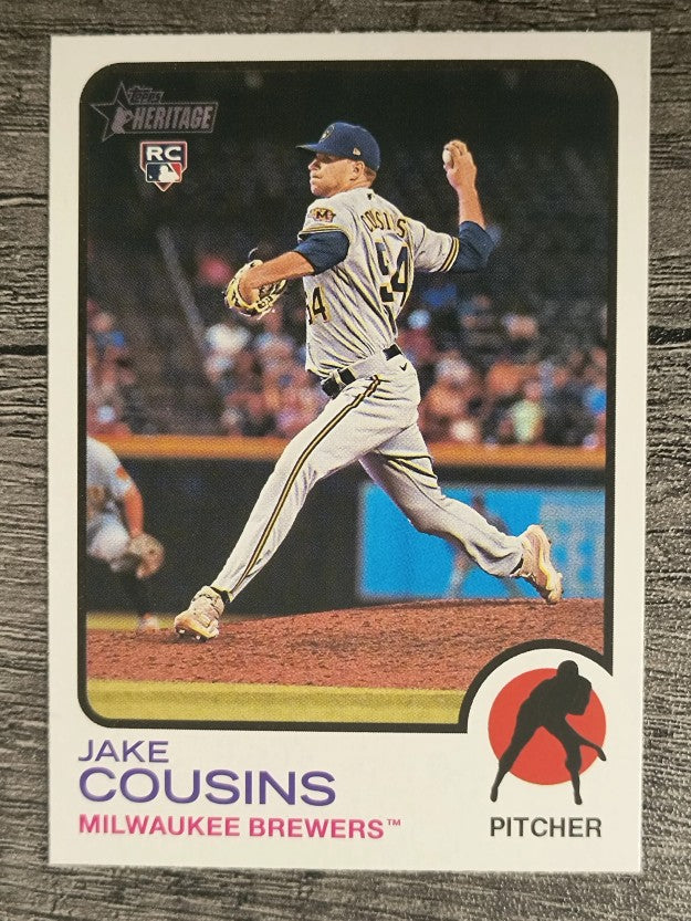 2022 Topps Heritage #116 Jake Cousins RC