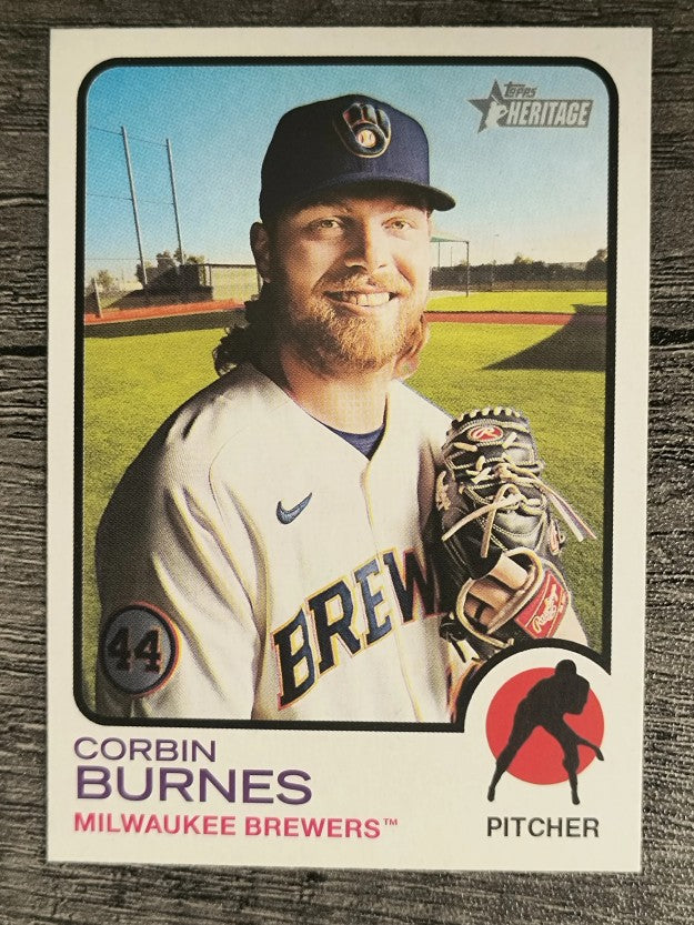 2022 Topps Heritage #15 Corbin Burnes