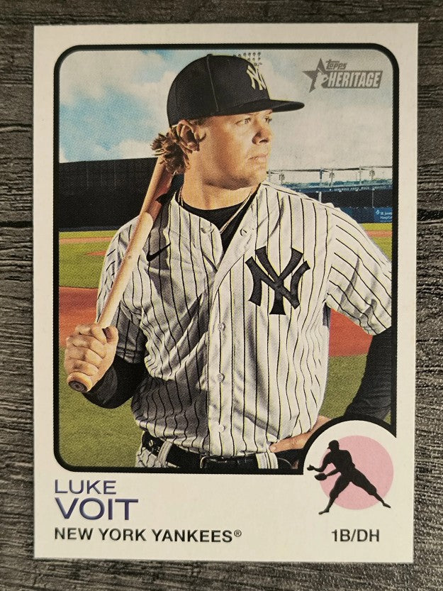 2022 Topps Heritage #385 Luke Voit