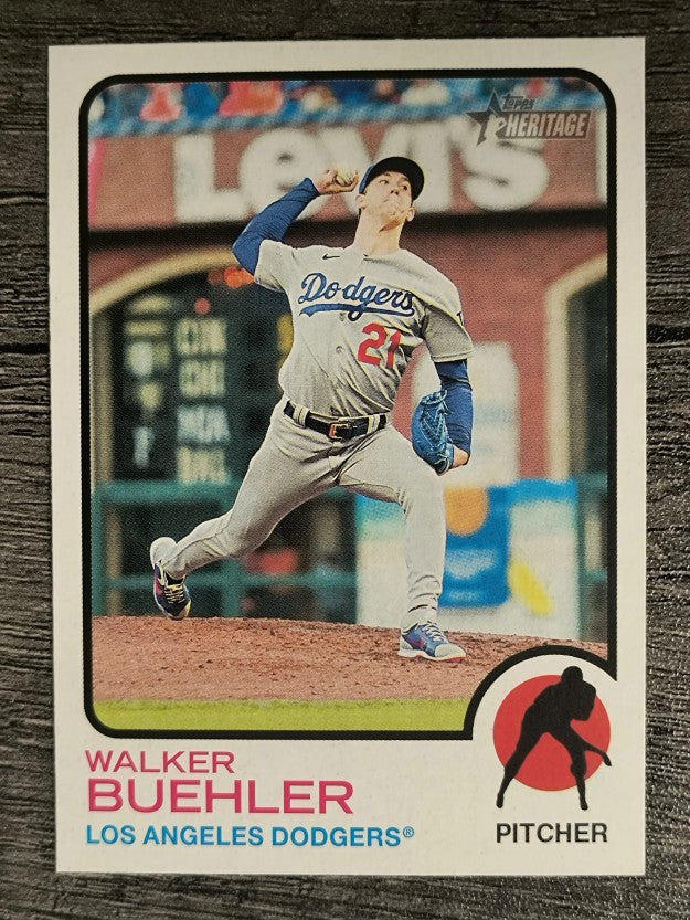 2022 Topps Heritage #127 Walker Buehler