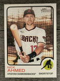 2022 Topps Heritage #135 Nick Ahmed