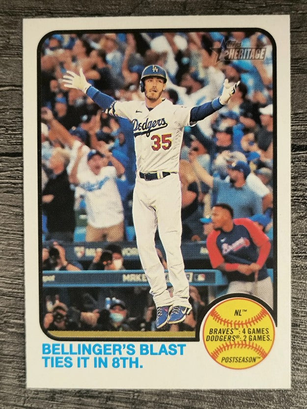 2022 Topps Heritage #202 Cody Bellinger