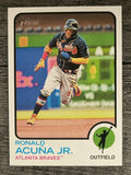 2022 Topps Heritage #223 Ronald Acuna Jr.