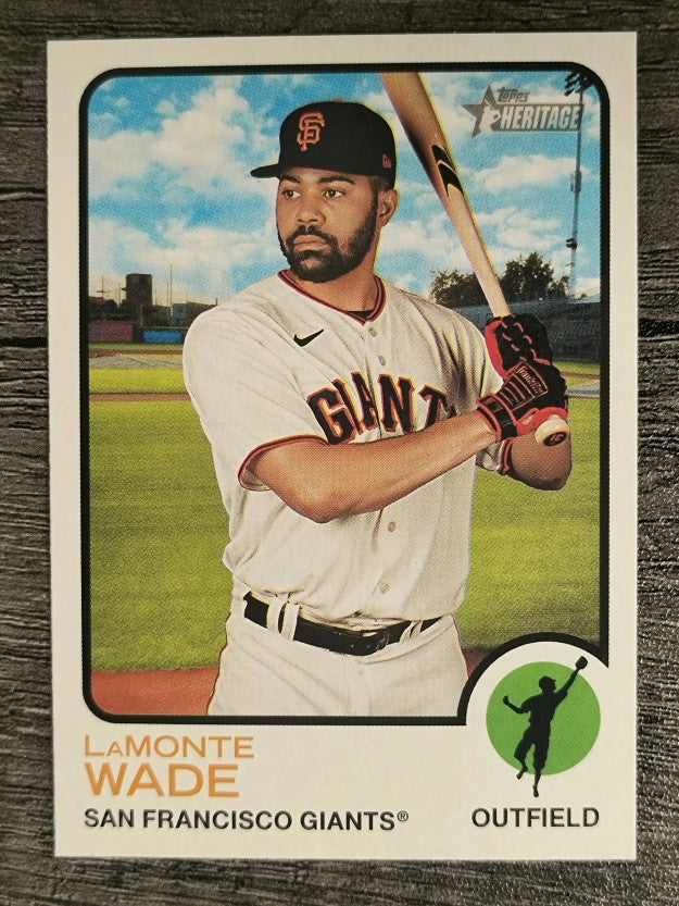 2022 Topps Heritage #359 LaMonte Wade