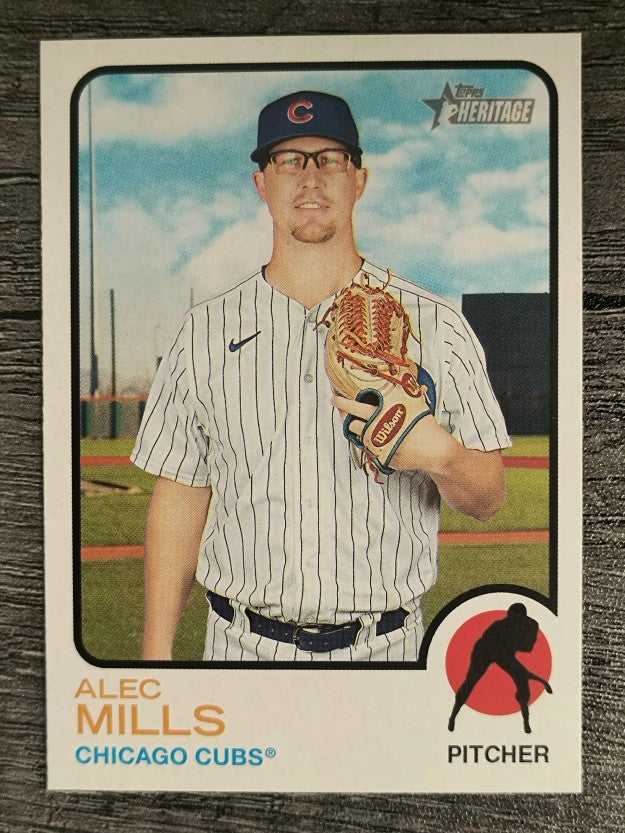 2022 Topps Heritage #263 Alec Mills
