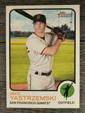 2022 Topps Heritage #11 Mike Yastrzemski