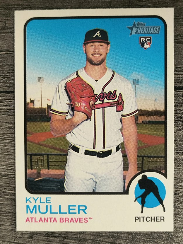 2022 Topps Heritage #280 Kyle Muller RC
