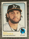 2022 Topps Heritage #322 Sean Manaea
