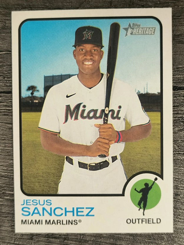 2022 Topps Heritage #275 Jesus Sanchez
