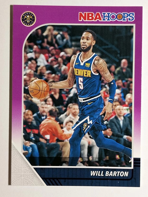 2019-20 Hoops Purple #48 Will Barton