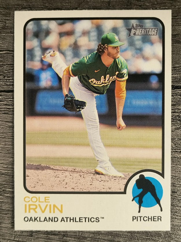 2022 Topps Heritage #360 Cole Irvin