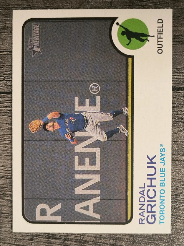2022 Topps Heritage #228 Randal Grichuk