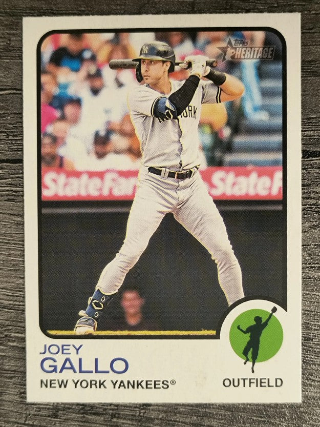2022 Topps Heritage #339 Joey Gallo