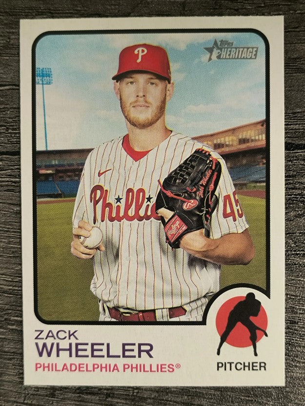2022 Topps Heritage #333 Zack Wheeler