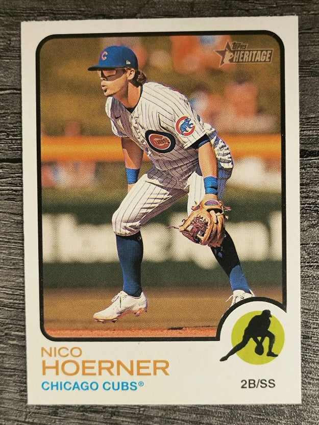 2022 Topps Heritage #309 Nico Hoerner