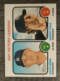 2022 Topps Heritage #65 Julio Urias/Gerrit Cole