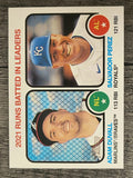 2022 Topps Heritage #62 Salvador Perez/Adam Duvall