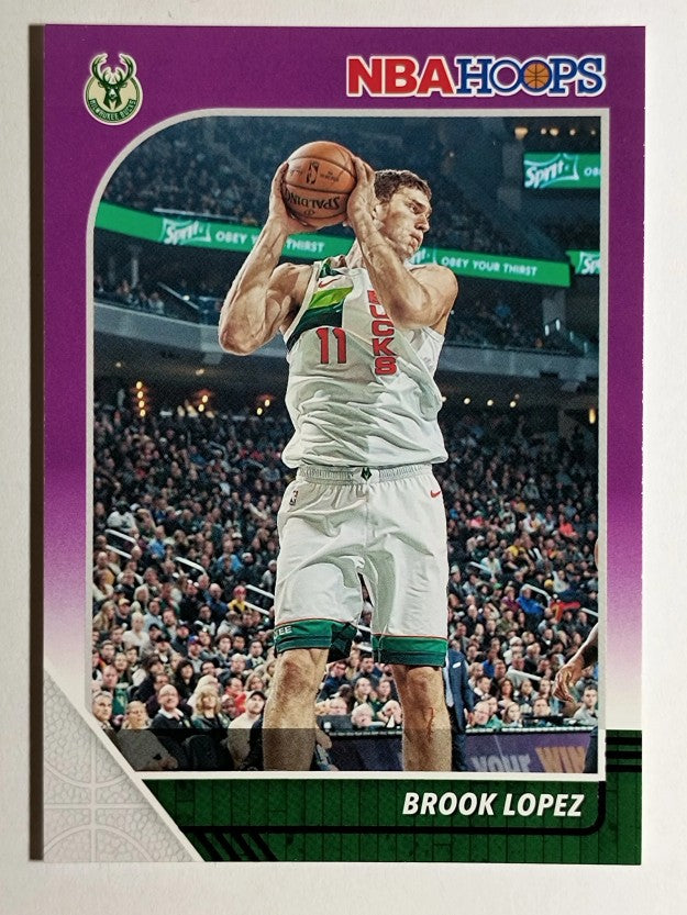 2019-20 Hoops Purple #106 Brook Lopez