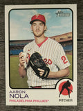 2022 Topps Heritage #319 Aaron Nola