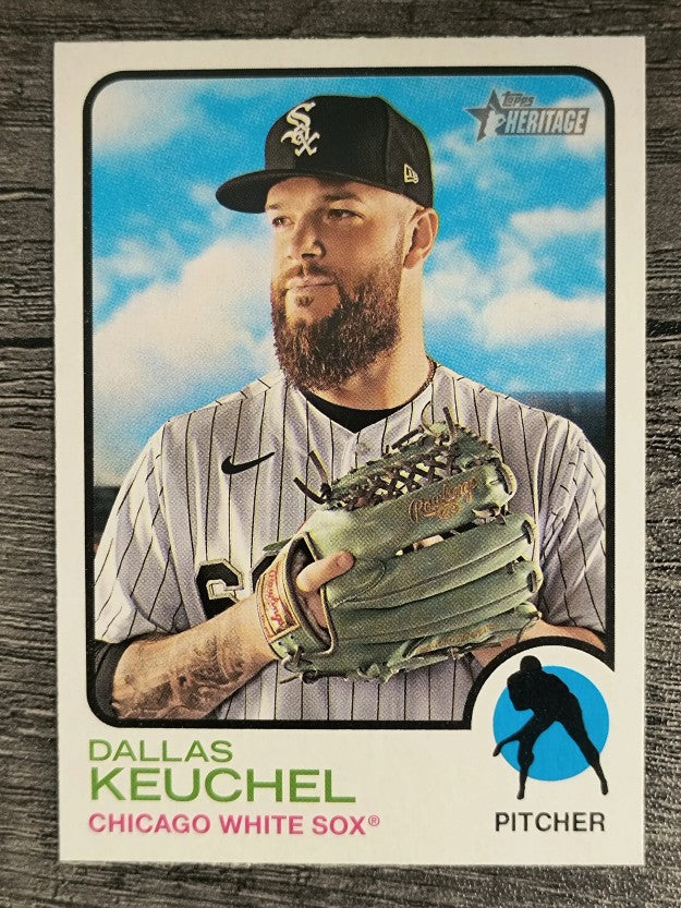 2022 Topps Heritage #133 Dallas Keuchel