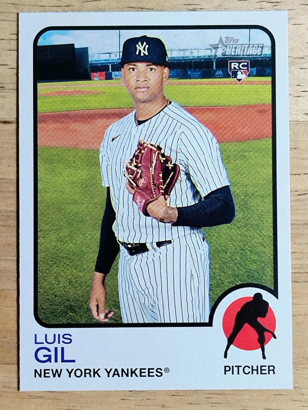 2022 Topps Heritage #373 Luis Gil RC