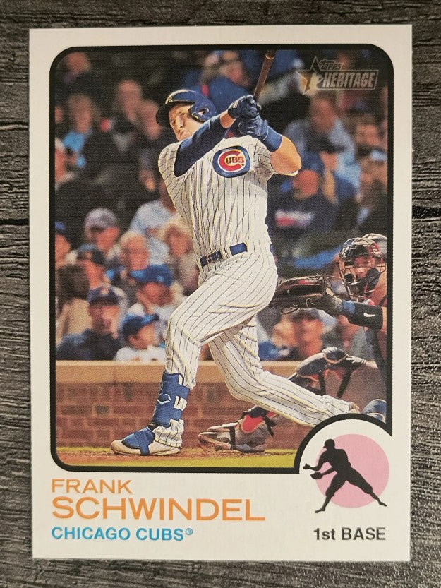 2022 Topps Heritage #324 Frank Schwindel